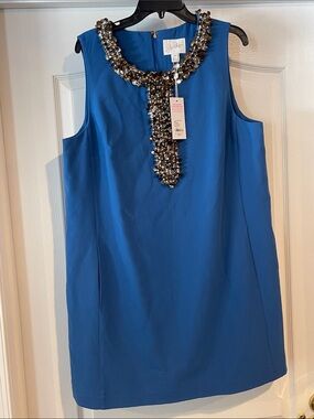 Lily Pulitzer Edita Breaded Shift Dress Size 16 NWT